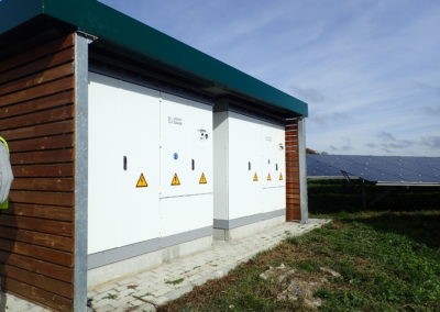4 centrales au sol